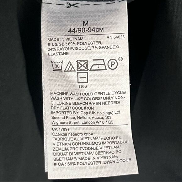 Banana Republic Long Sleeve Peplum Top Size M - Picture 5 of 6